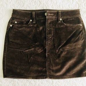 Casual brown corduroy